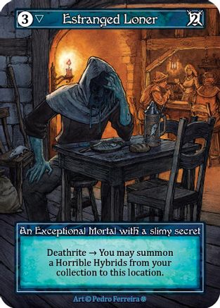 Estranged Loner (Foil)  - Gothic Foil