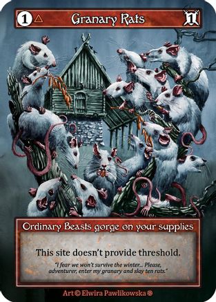 Granary Rats (Foil)  - Gothic Foil