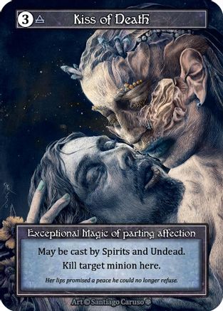 Kiss of Death (Foil)  - Gothic Foil