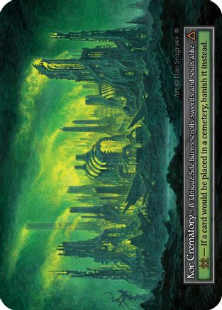 Kor Crematory (Foil)  - Gothic Foil