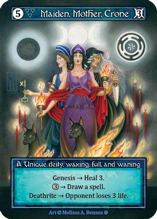Maiden, Mother, Crone (Foil)  - Gothic Foil