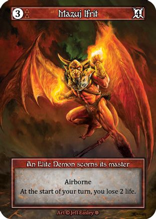 Mazuj Ifrit (Foil)  - Gothic Foil