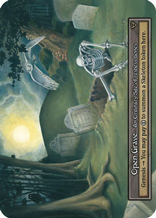 Open Grave (Foil)  - Gothic Foil