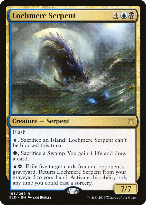 Lochmere Serpent (Promo Pack) [Throne of Eldraine Promos]