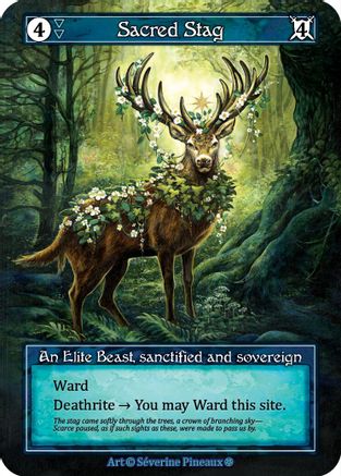 Sacred Stag (Foil)  - Gothic Foil