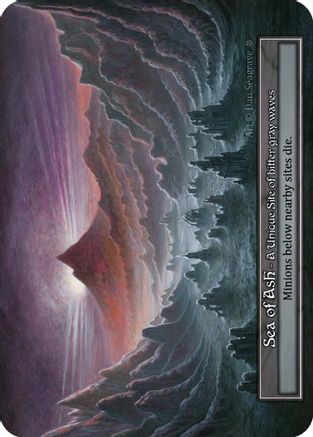 Sea of Ash (Foil)  - Gothic Foil