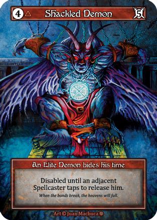 Shackled Demon (Foil)  - Gothic Foil
