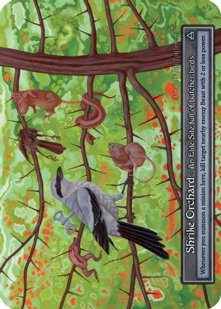 Shrike Orchard (Foil)  - Gothic Foil