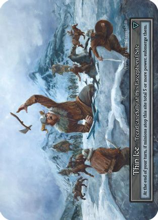 Thin Ice (Foil)  - Gothic Foil
