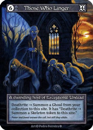 Those Who Linger (Foil)  - Gothic Foil