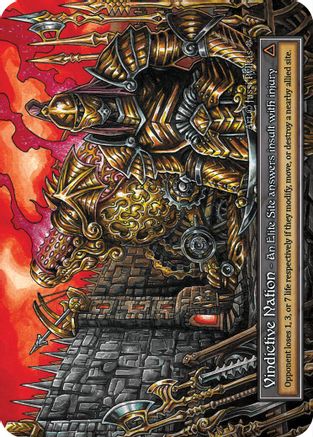 Vindictive Nation (Foil)  - Gothic Foil