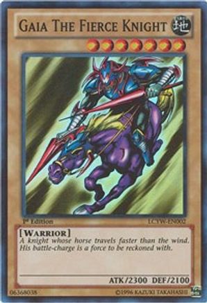 Gaia The Fierce Knight (LCYW-EN002) - Legendary Collection 3: Yugi's World Unlimited