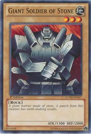 Giant Soldier of Stone (LCYW-EN007) - Legendary Collection 3: Yugi's World 1st Edition