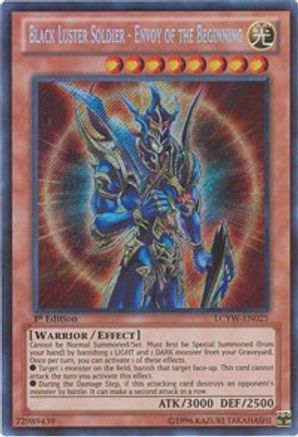 Black Luster Soldier - Envoy of the Beginning (LCYW-EN025) - Legendary Collection 3: Yugi's World 1st Edition