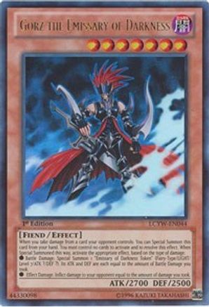 Gorz the Emissary of Darkness (LCYW-EN044) - Legendary Collection 3: Yugi's World Unlimited