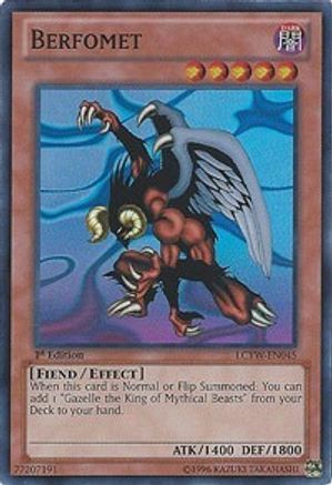 Berfomet (LCYW-EN045) - Legendary Collection 3: Yugi's World Unlimited
