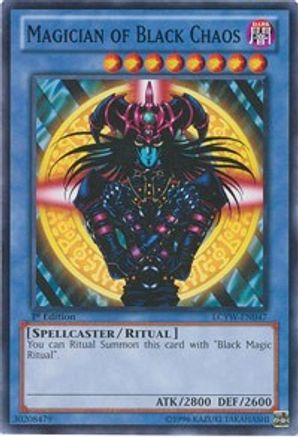 Magician of Black Chaos (LCYW-EN047) - Legendary Collection 3: Yugi's World 1st Edition