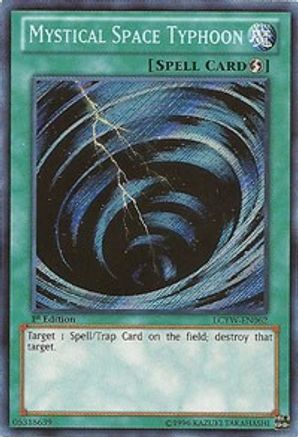 Mystical Space Typhoon (LCYW-EN062) - Legendary Collection 3: Yugi's World 1st Edition