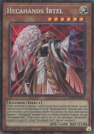 Hecahands Ibtel (CR) (PHRE-EN001) - Phantom Revenge 1st Edition