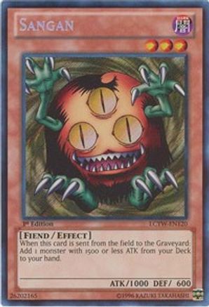 Sangan (LCYW-EN120) - Legendary Collection 3: Yugi's World 1st Edition