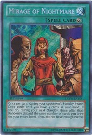 Mirage of Nightmare (LCYW-EN155) - Legendary Collection 3: Yugi's World 1st Edition