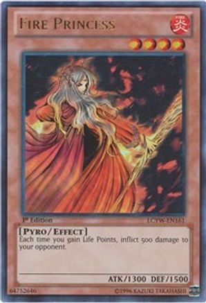 Fire Princess (LCYW-EN161) - Legendary Collection 3: Yugi's World 1st Edition