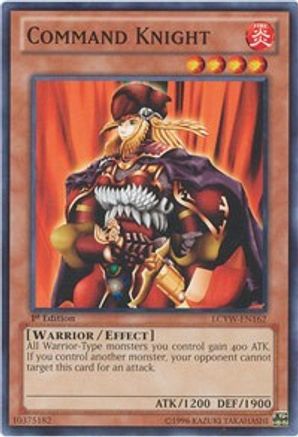 Command Knight (LCYW-EN162) - Legendary Collection 3: Yugi's World 1st Edition