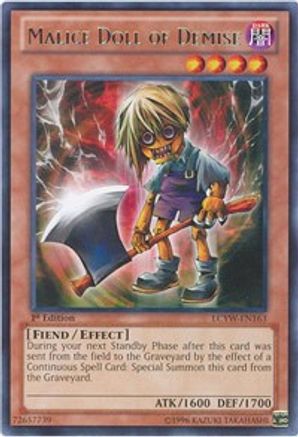 Malice Doll of Demise (LCYW-EN163) - Legendary Collection 3: Yugi's World 1st Edition