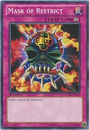 Mask of Restrict (LCYW-EN179) - Legendary Collection 3: Yugi's World 1st Edition