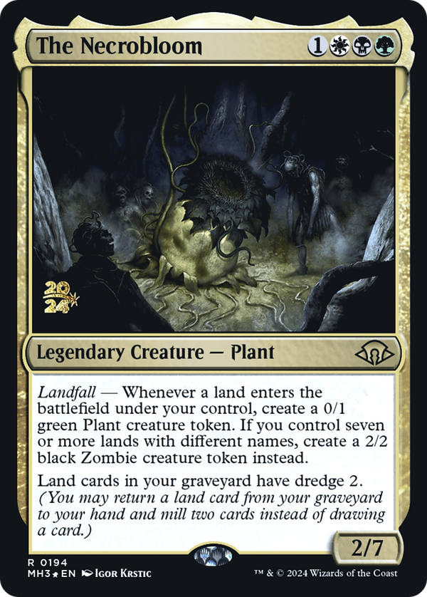 The Necrobloom [Modern Horizons 3 Prerelease Promos]