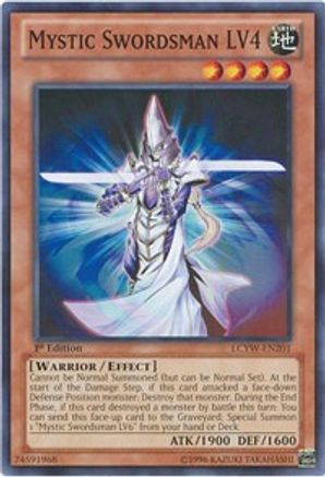Mystic Swordsman LV4 (LCYW-EN201) - Legendary Collection 3: Yugi's World Unlimited