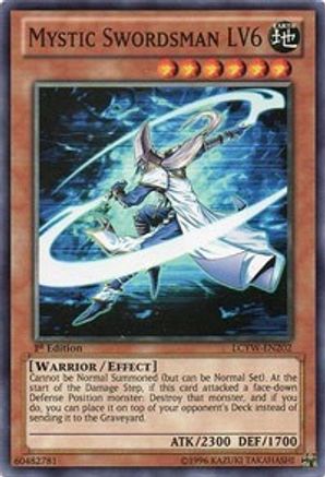 Mystic Swordsman LV6 (LCYW-EN202) - Legendary Collection 3: Yugi's World 1st Edition