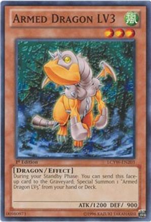 Armed Dragon LV3 (LCYW-EN203) - Legendary Collection 3: Yugi's World 1st Edition