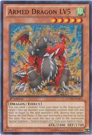 Armed Dragon LV5 (LCYW-EN204) - Legendary Collection 3: Yugi's World 1st Edition