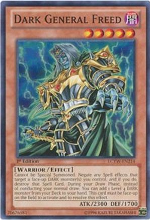 Dark General Freed (LCYW-EN214) - Legendary Collection 3: Yugi's World 1st Edition