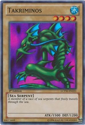 Takriminos (LCYW-EN223) - Legendary Collection 3: Yugi's World 1st Edition