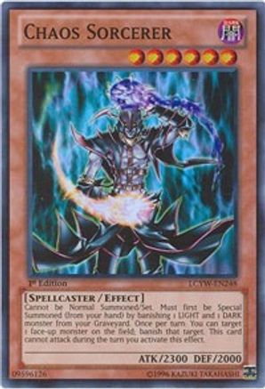 Chaos Sorcerer (LCYW-EN248) - Legendary Collection 3: Yugi's World 1st Edition