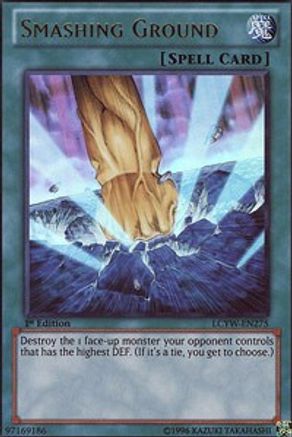 Smashing Ground (LCYW-EN275) - Legendary Collection 3: Yugi's World 1st Edition