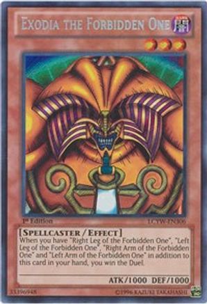 Exodia the Forbidden One (LCYW-EN306) - Legendary Collection 3: Yugi's World 1st Edition