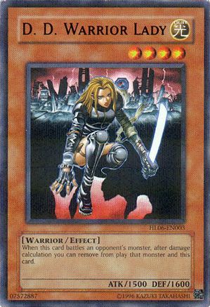 D.D. Warrior Lady (HL06-EN003) - Hobby League 6 Unlimited