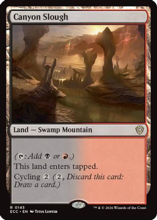 Canyon Slough [Lorwyn Eclipsed Commander]