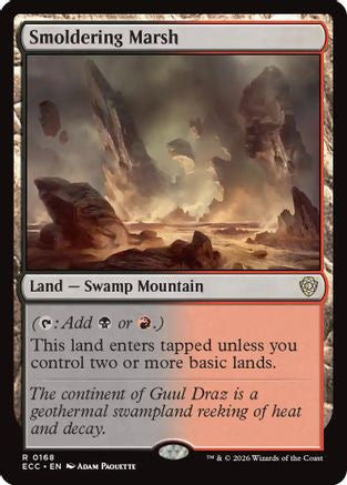 Smoldering Marsh [Lorwyn Eclipsed Commander]