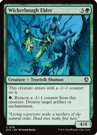 Wickerbough Elder [Lorwyn Eclipsed Commander]