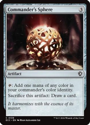 Commander's Sphere [Lorwyn Eclipsed Commander]