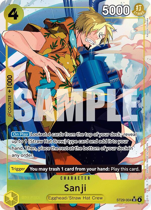 Sanji (Full Art) - [Starter Deck 29: Egghead (ST-29)]
