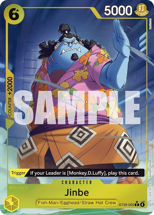 Jinbe (Full Art) - [Starter Deck 29: Egghead (ST-29)]