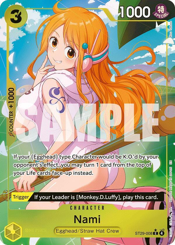 Nami (Full Art) - [Starter Deck 29: Egghead (ST-29)]