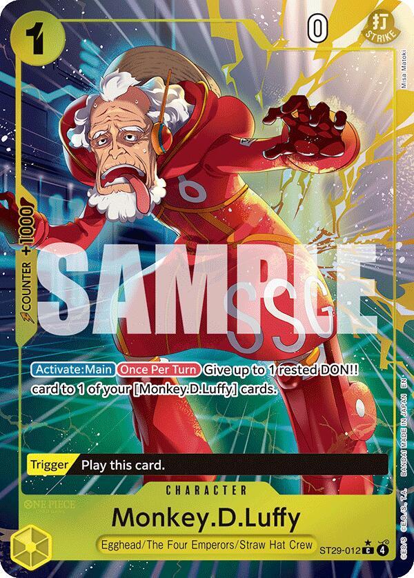 Monkey.D.Luffy (Full Art) - [Starter Deck 29: Egghead (ST-29)]