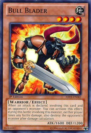 Bull Blader (ABYR-EN002) - Abyss Rising 1st Edition