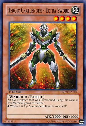 Heroic Challenger - Extra Sword (ABYR-EN008) - Abyss Rising Unlimited